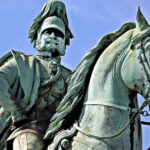 Jezdecká socha svatého Václava na Václavském náměstí: Autor a popis