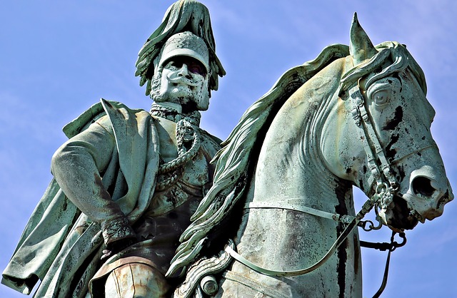Jezdecká socha svatého Václava na Václavském náměstí: Autor a popis