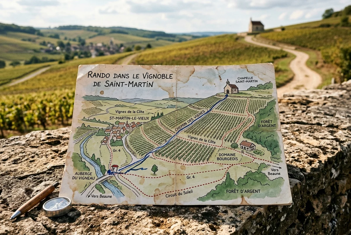 Turistická mapa a přesná poloha kaple svatého Jana v Mutěnicích - detail